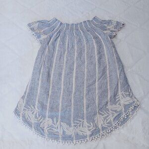 Merona tunic linen blend (has flaw)